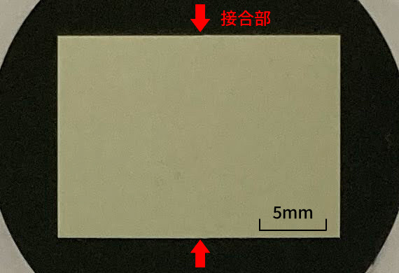 接合部断面（ノーエッチング）
